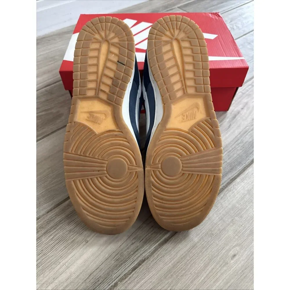Size 11.5 Nike Dunk SE Low Armory Navy Gum - HQ1931-400 OG BOX Extra Laces